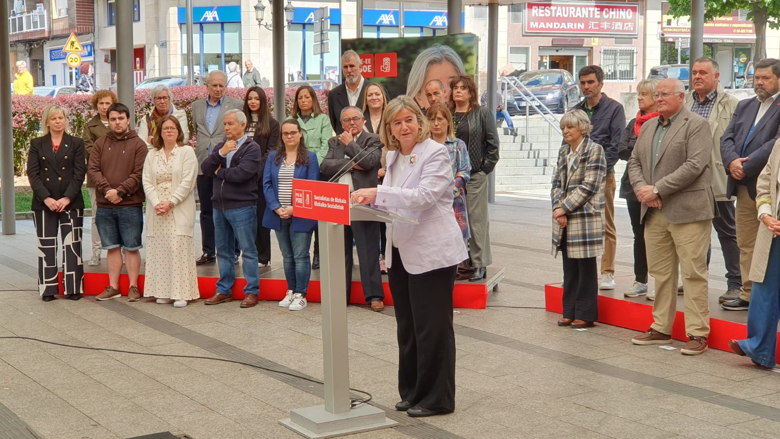 Teresa Laespada. Presentacion candidatura Juntas Generales. Reforma fiscal. 11 05 2023